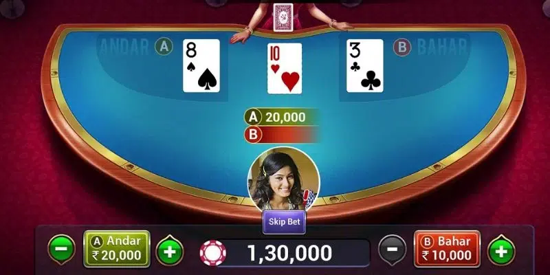 Các loại cược Andar Bahar phổ biến